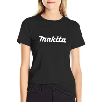 Футболка Makita, футболка с рисунком, кавайная одежда, женская одежда
