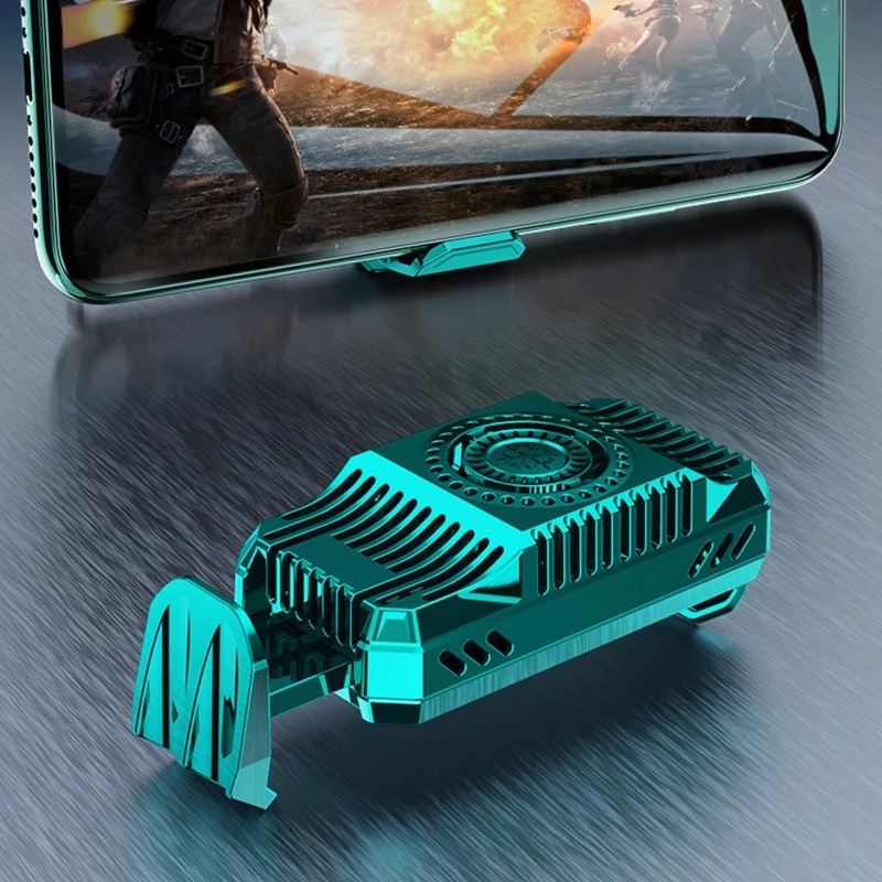 Универсальный Мини-Вентилятор Охлаждения Мобильного Телефона, Радиатор Turbo Hurricane Game Cooler, Прохладный Радиатор Для Мобильного Телефона Для iPhone / Samsung /Xiaomi