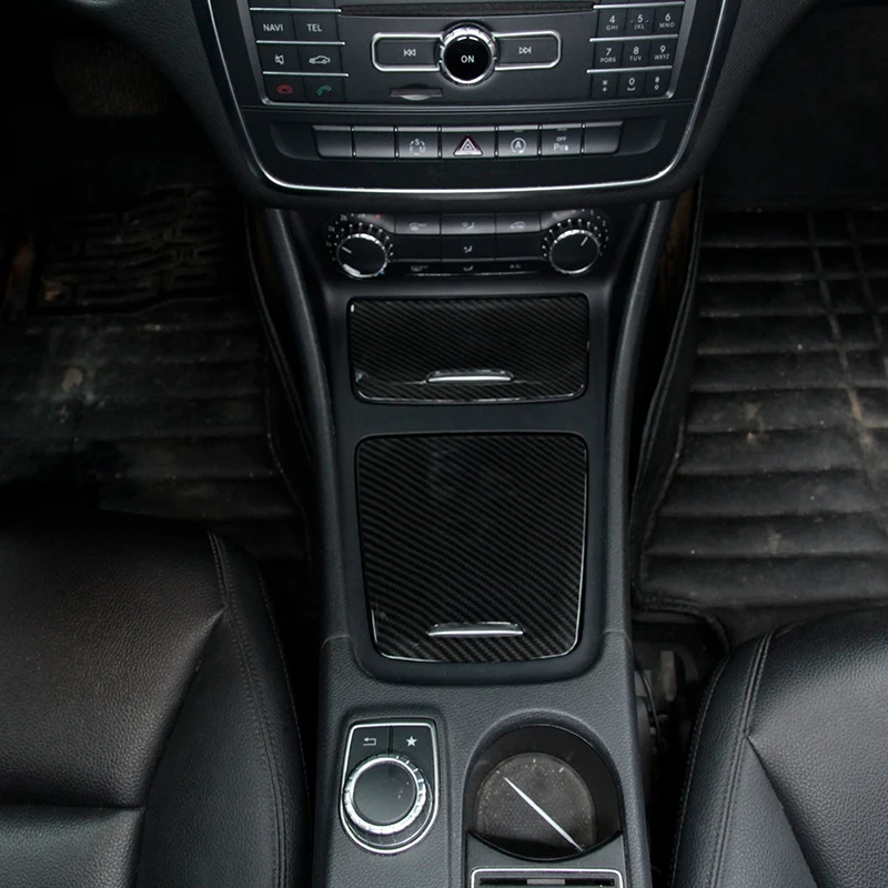 Украшение панели Ящика для хранения Центральной консоли Mercedes-Benz A-Class W176 2013-2018/GLA X156 2013-2015/CLA C117 13-18