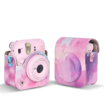 Mini 12, ретро сумка для фотоаппарата из искусственной кожи, защитный чехол для камеры масляного цвета, сумка для хранения Fujifilm Instax Mini 12, аксессуары