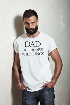 Sugarbaby/ Новое поступление, футболка Dad Of Wildlings, подарок на День отца, Футболка для отцов, Футболка для папы, Подарок для папы, Мужская футболка
