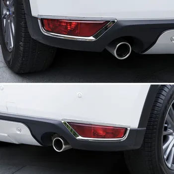 Автомобильные Аксессуары Хромированная отделка крышки заднего противотуманного фонаря Рамка бампера для MAZDA CX-5 2016 2017 2018