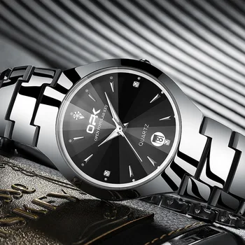 Бренд OPK, хит продаж, мужские часы с кварцевым ремешком и календарем