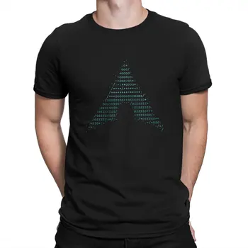 Логотип Arch Linux, Kali Linux Root Programmer, Программирующий компьютерный код, Мужская футболка, готическая футболка с круглым вырезом, Harajuku
