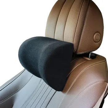 Новая подушка для подголовника автокресла, высококачественная подушка для шеи в автомобильном подголовнике, подушка для шеи в автопоезде с регулируемым держателем телефона для ребенка