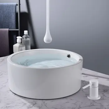 Подвесной потолочный кран для воды в ванной Раковина Смеситель для холодной и горячей воды Настенный смеситель для воды Дизайнерский кран