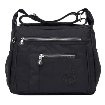 Роскошная дизайнерская сумка, нейлоновая сумка через плечо, водонепроницаемая Элегантная сумка для покупок, женские сумки, Акция бесплатной доставки
