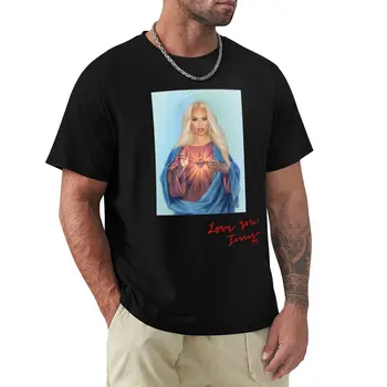 Футболка Trisha Paytas Jesus топы черная футболка аниме blondie футболка оверсайз футболка мужская